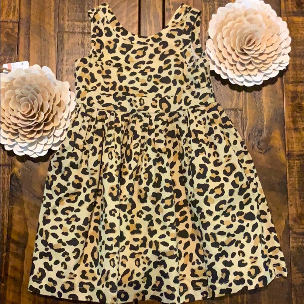 Janie and Jack Leopard Dress